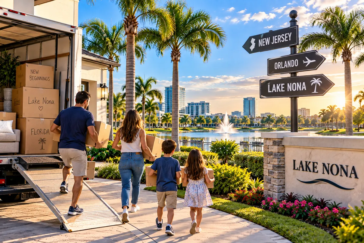 Moving from New Jersey to Lake Nona Florida: A 2026 Relocation Guide