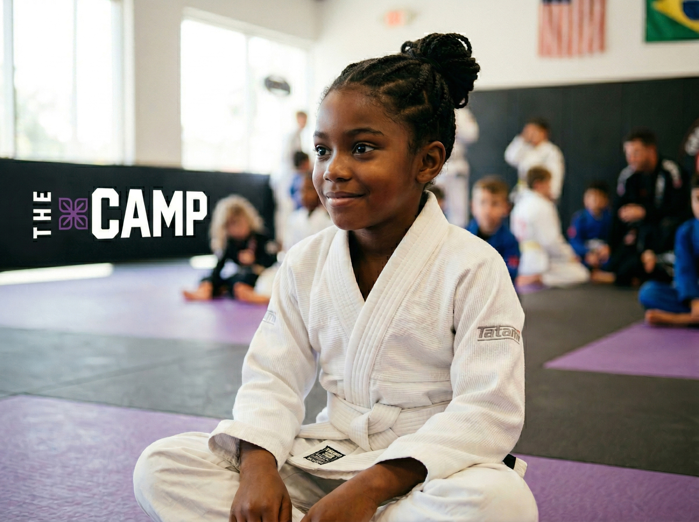 Kids practicing Muay Thai and BJJ for confidence and bullying prevention