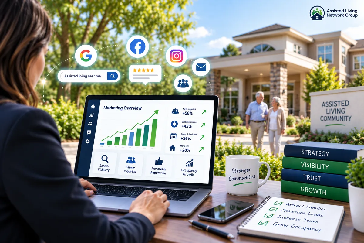 Assisted Living Marketing Strategies: Drive Occupancy & Compliance | Assisted Living Network Group