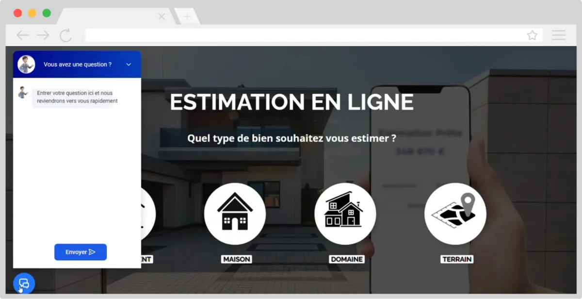 prospection digitale immobiliere