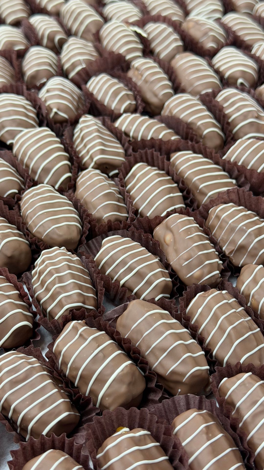 Chocolate covered dates