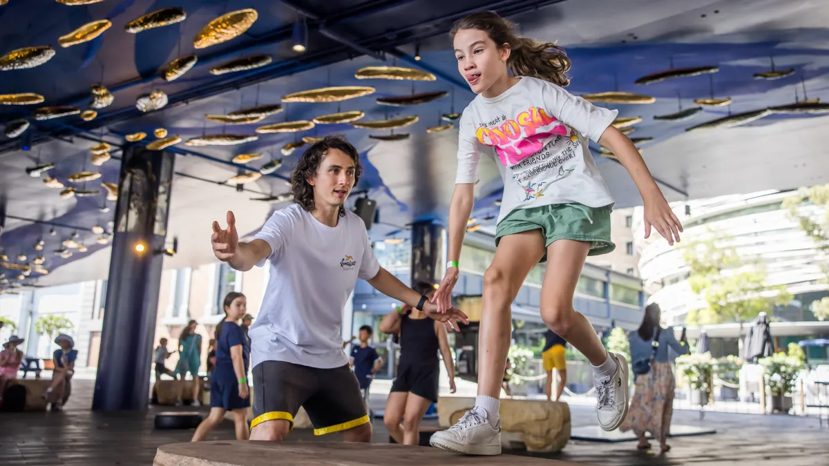 KongQuest Parkour Sydney Classes Parkoursome Darling Harbour