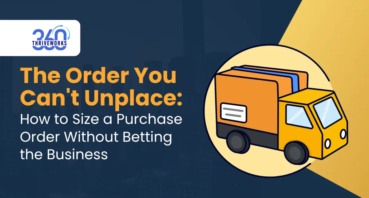The Order You Can't Unplace: How to Size a Purchase Order Without Betting the Business