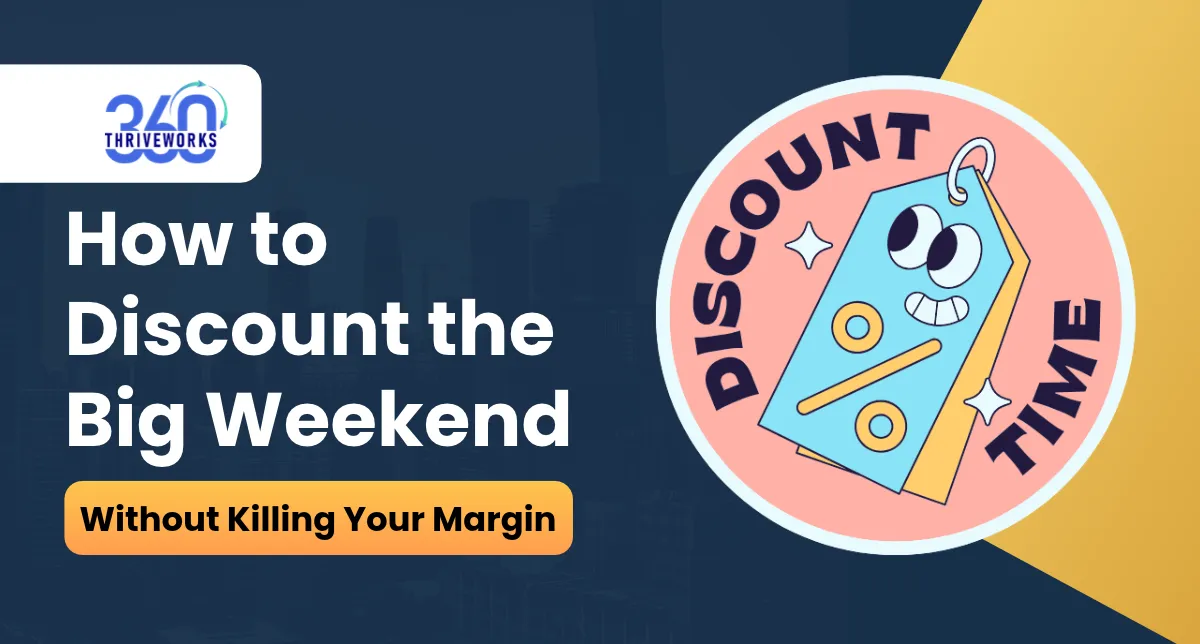 How to Discount the Big Weekend Without Killing Your Margin (Close Two)