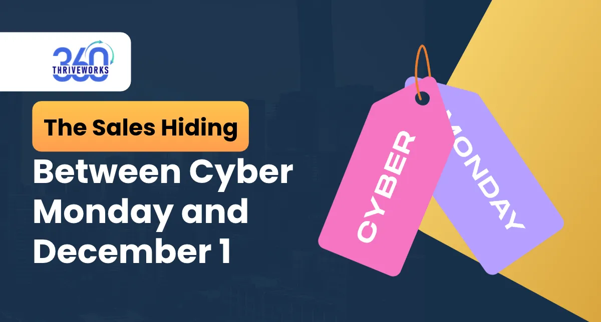 The Sales Hiding Between Cyber Monday and December 1 (Close Three)