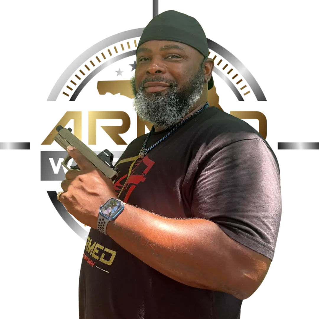 instructor Sean Tyson of Armed Weaponry