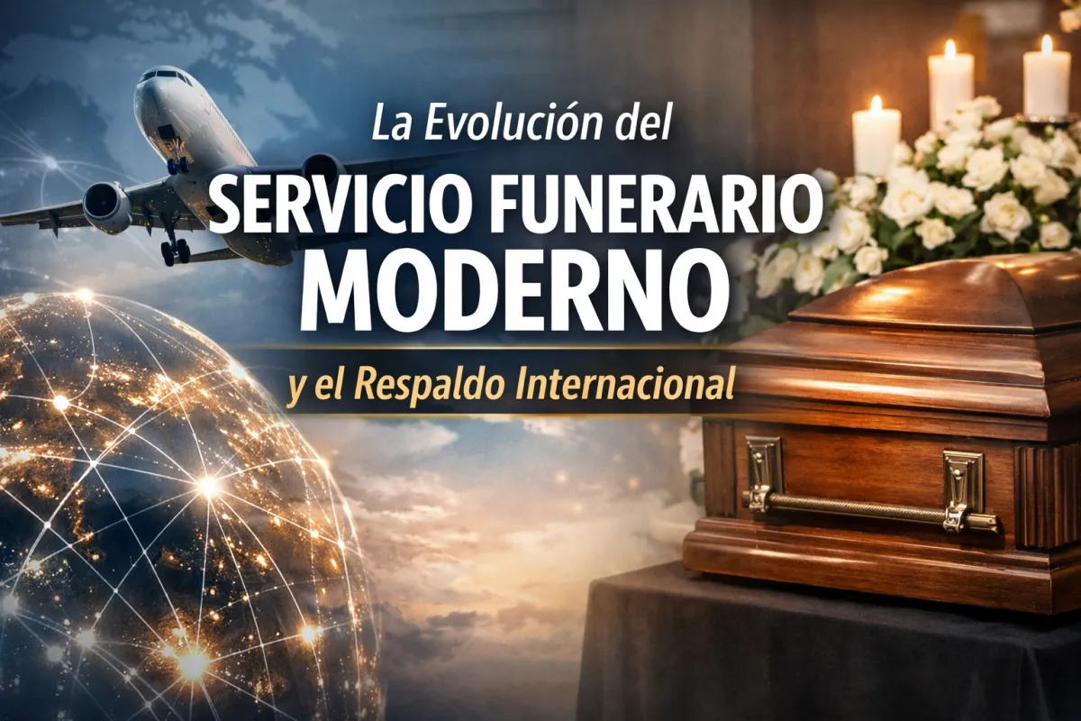 servicio funerario moderno