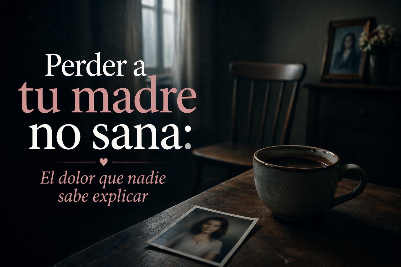 Perder a una madre deja un vacío imposible de llenar.