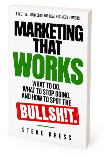 Book cover - marketing that works