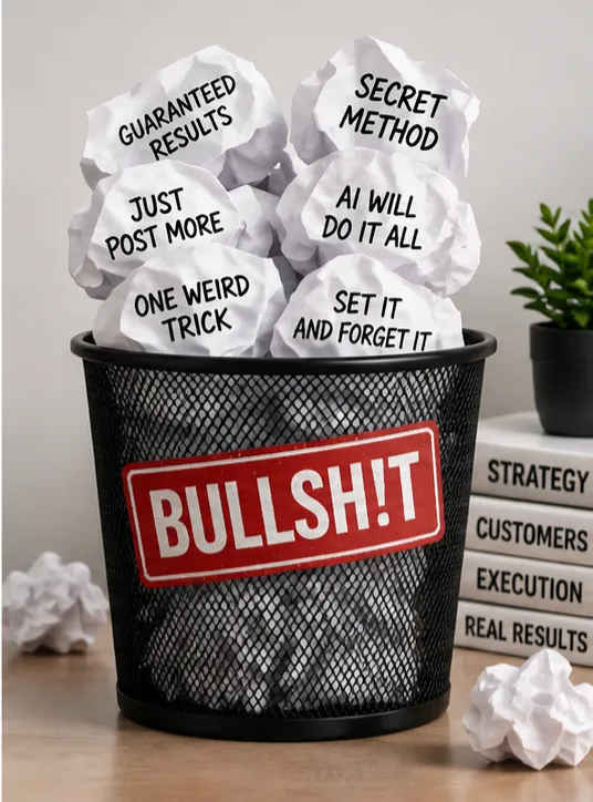 trash can - how to spot the bullshit