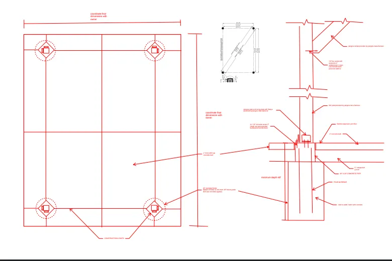 confirming the integrity of a pre-built structure