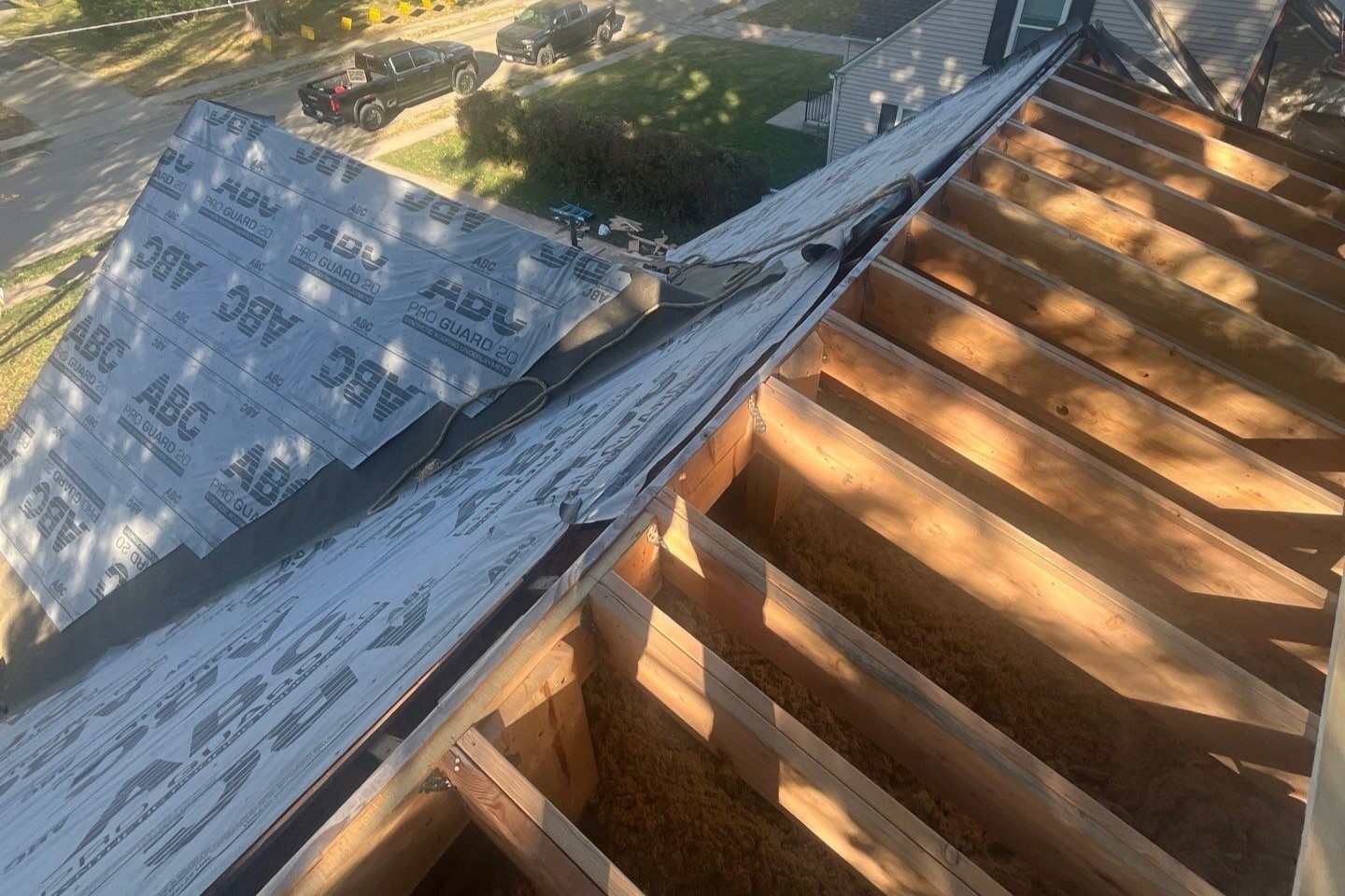 Roof Failure Identified During Leak Investigation in Urbandale