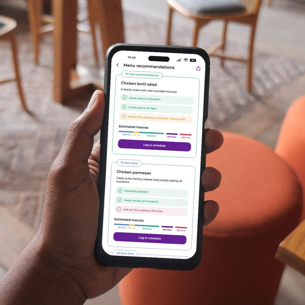 Eating out with the Rewrite app
