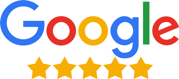 5 stars on Google Reviews