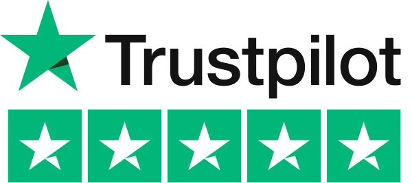 5 stars on Trustpilot
