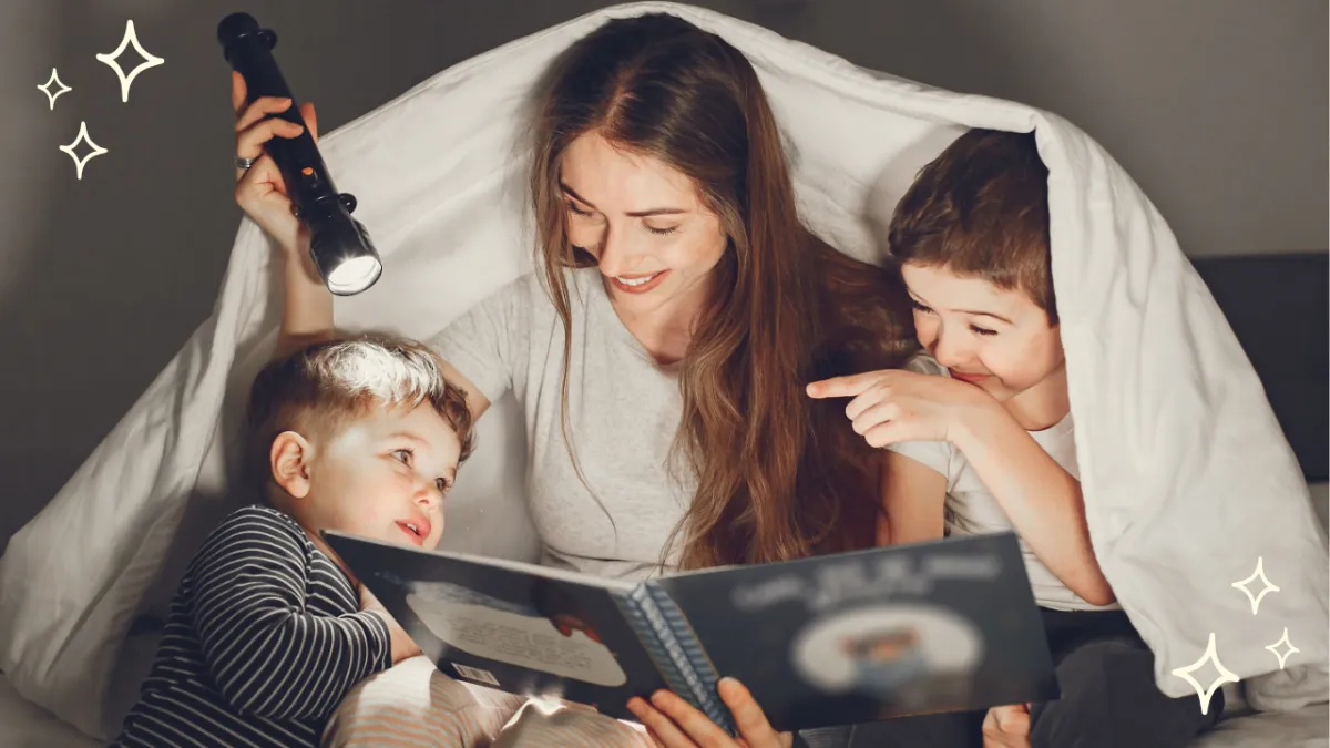 How can I make reading part of our daily family routine at home?