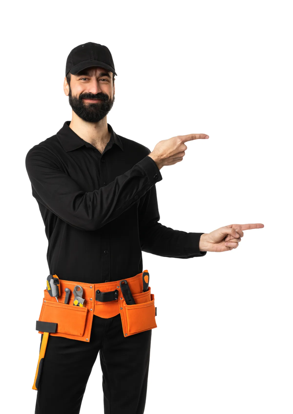 AP&W Services technician ready to assist with home repair questions.