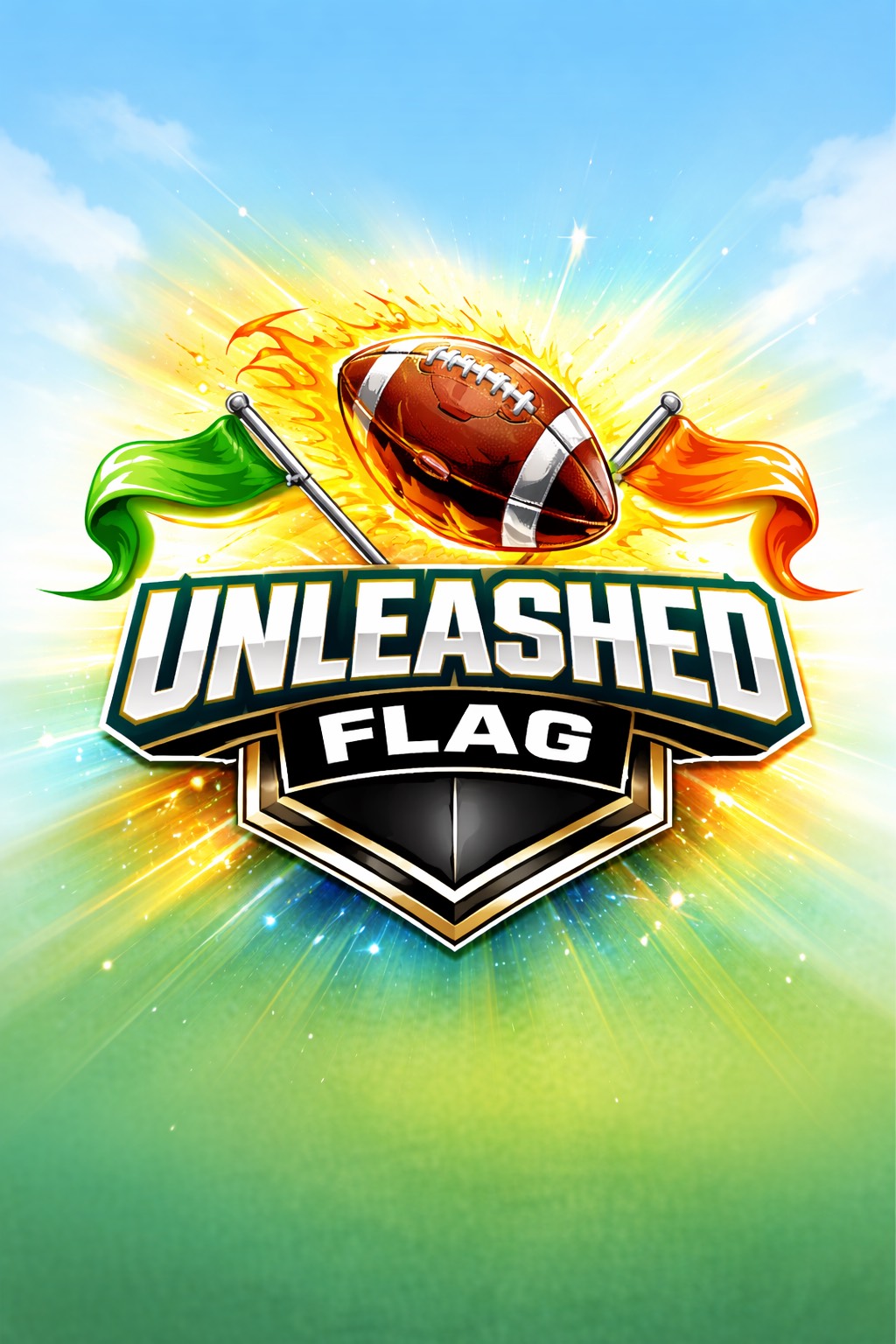 Unleashed Flag logo
