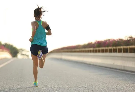 female runner