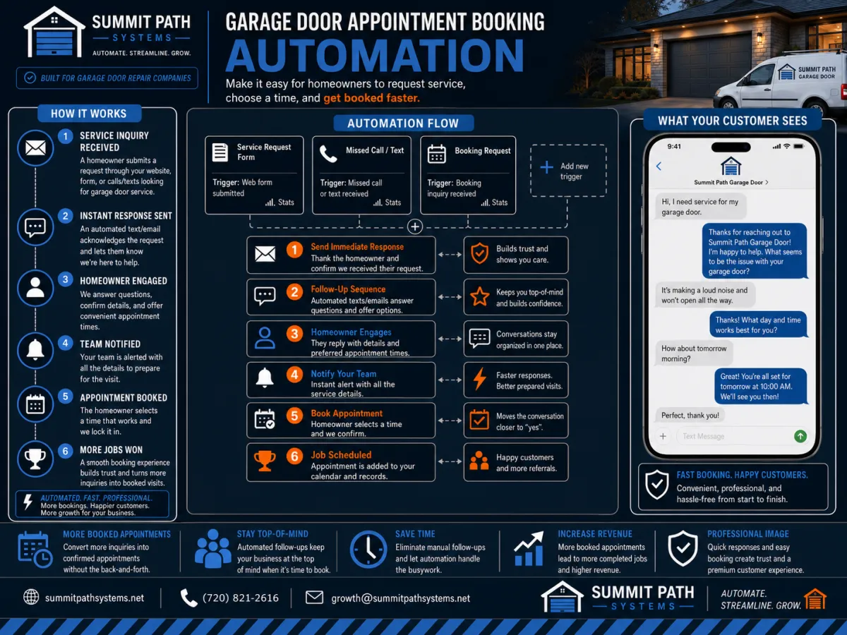 Garage Repair Appointment Booking Automation