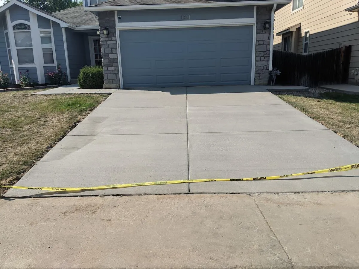 Birmingham Concrete builds and installs Driveway