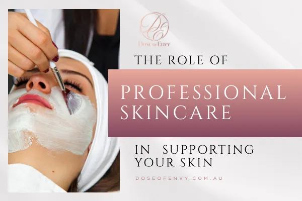 Dose of Envy professional skincare clinic logo representing guided skincare routines, personalised product recommendations, and skin health support in Toowoomba and Dalby