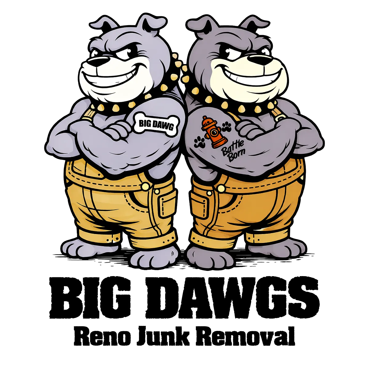 Big Dawgs Reno Junk Removal Logo