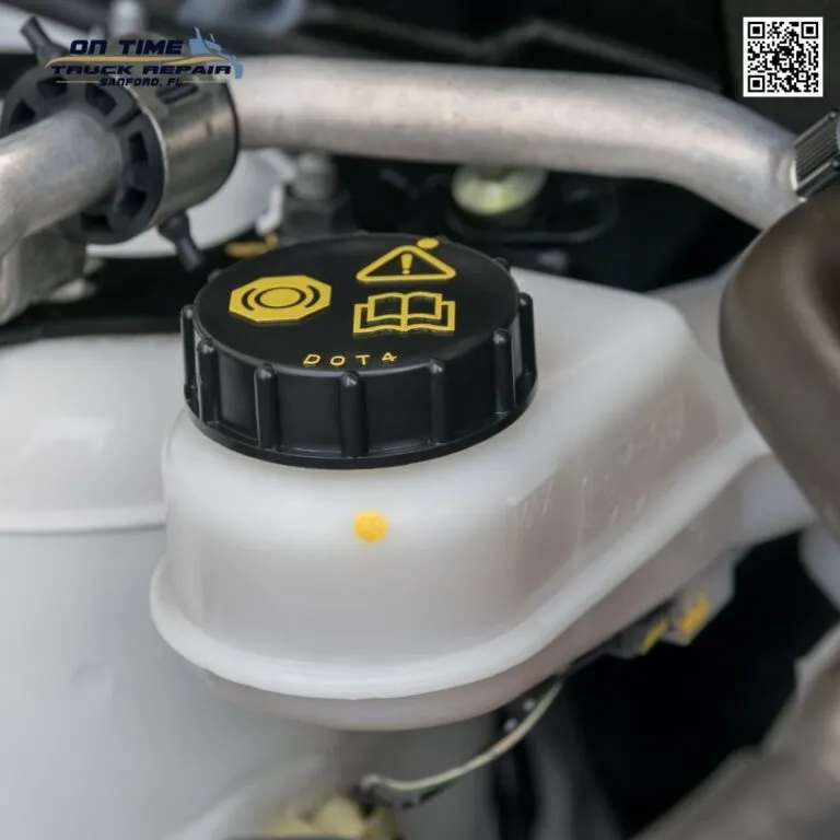 Brake Fluid Change and System Flush for Diesel Trucks