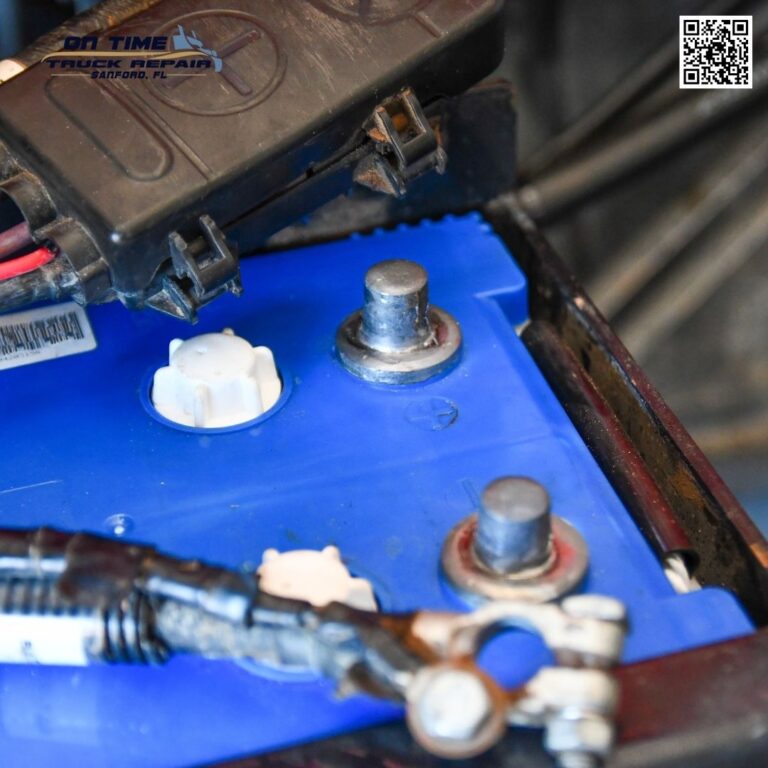 Mobile Truck Battery Service and Replacement