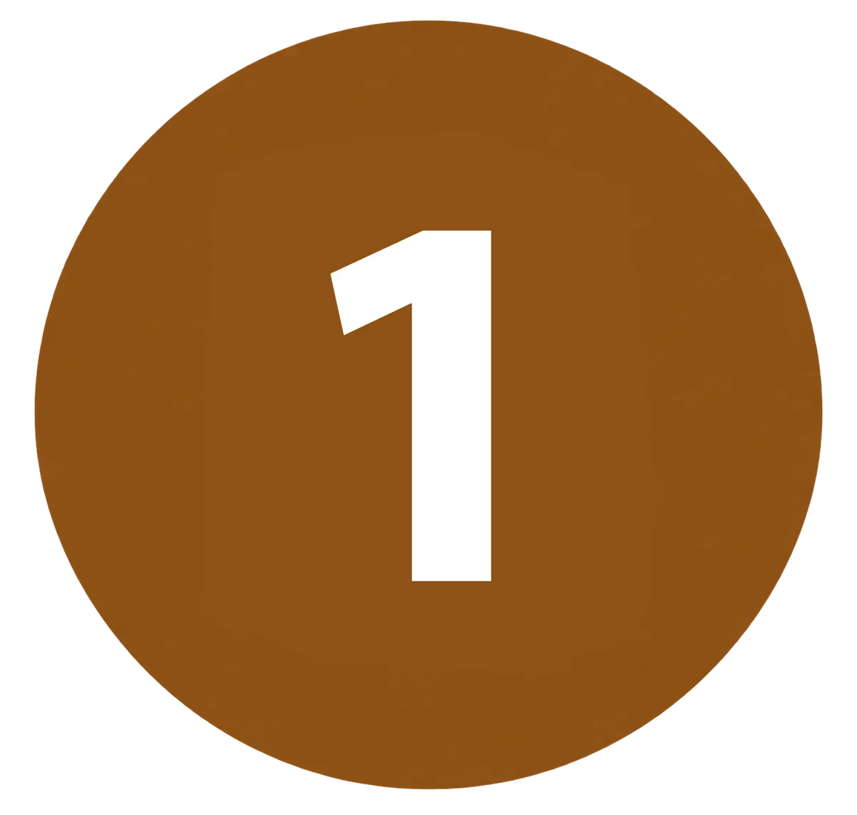 Step 1 badge