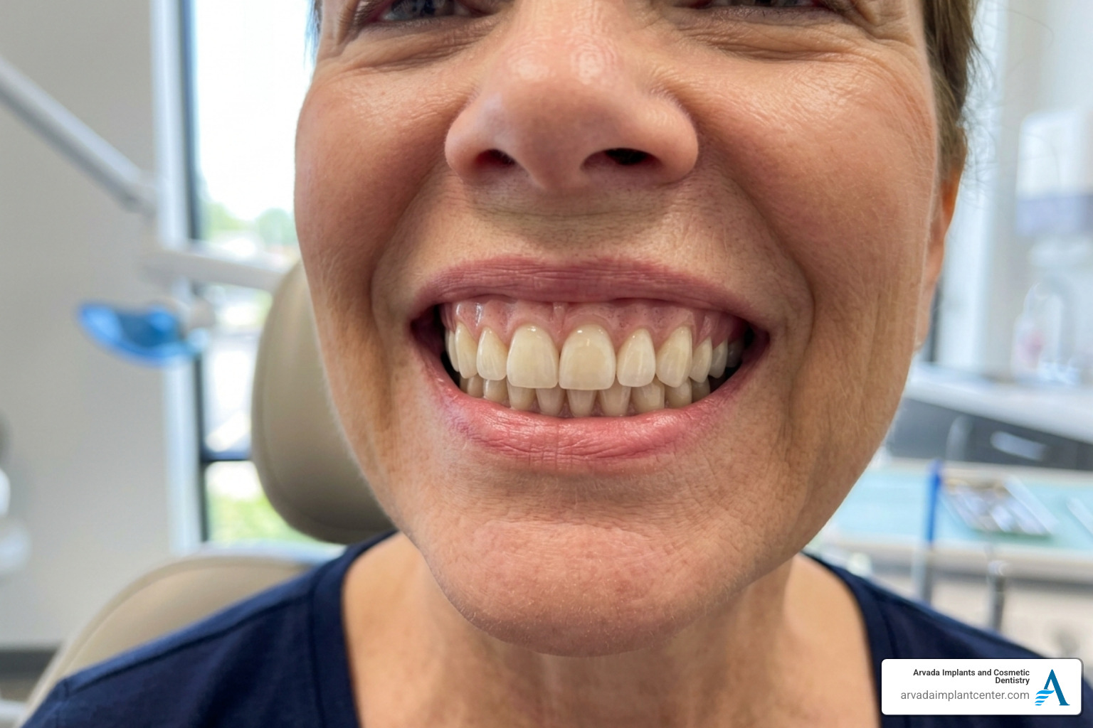 natural-looking dentures