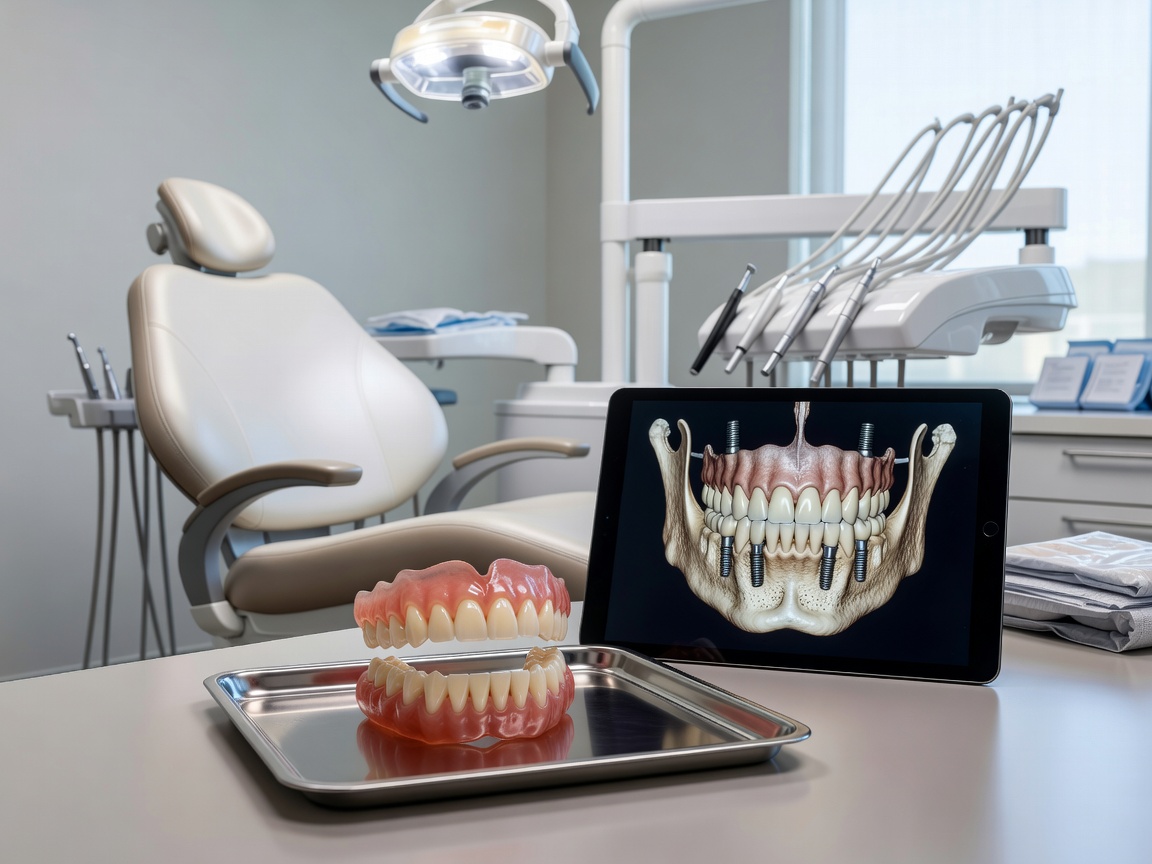 Everything You Need to Know About Dentures with Dental Implants