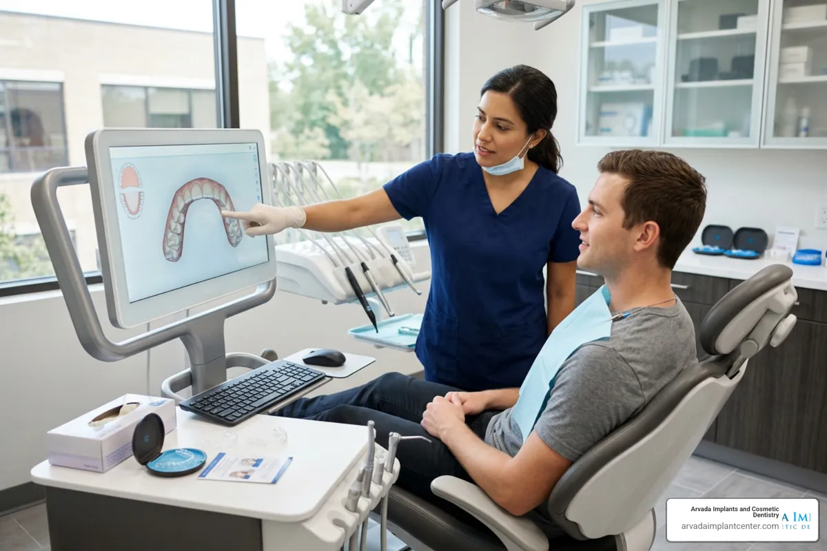 clear aligner 3D imaging fee
