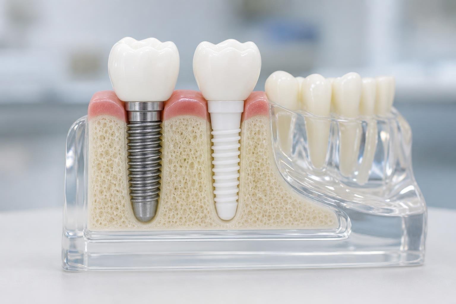 The Battle of the Beads: Titanium vs Zirconia Dental Implants