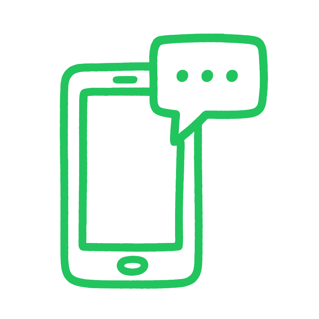 Three-step process icons for joining, store tour, and shopping for safer essentials.