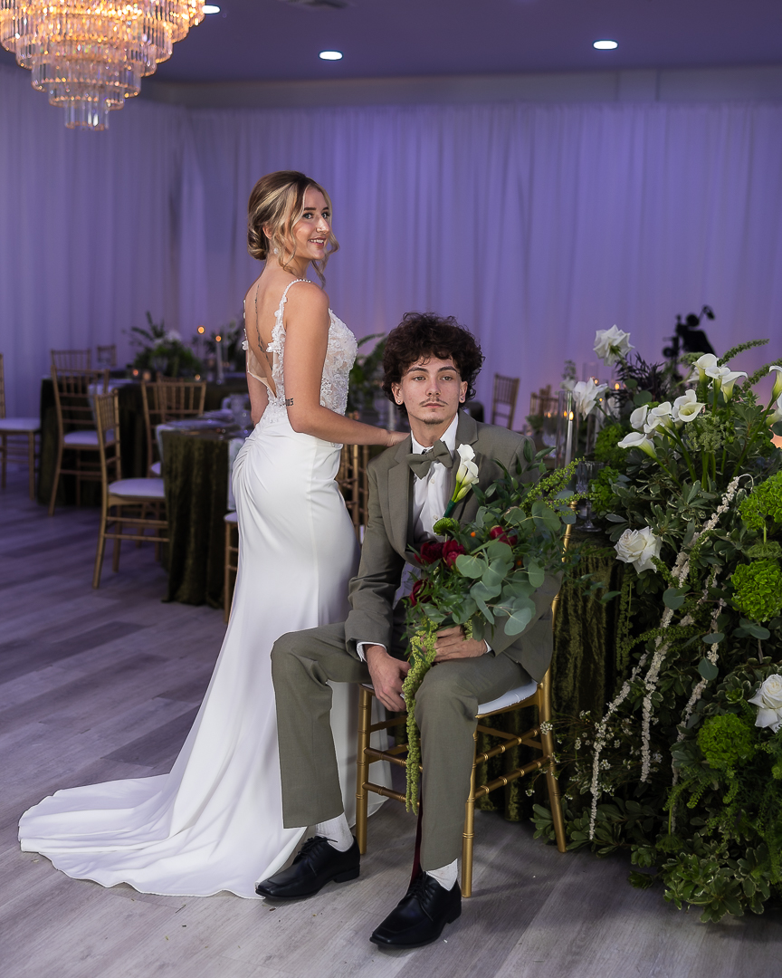 Lanterns and decorative lights at night.