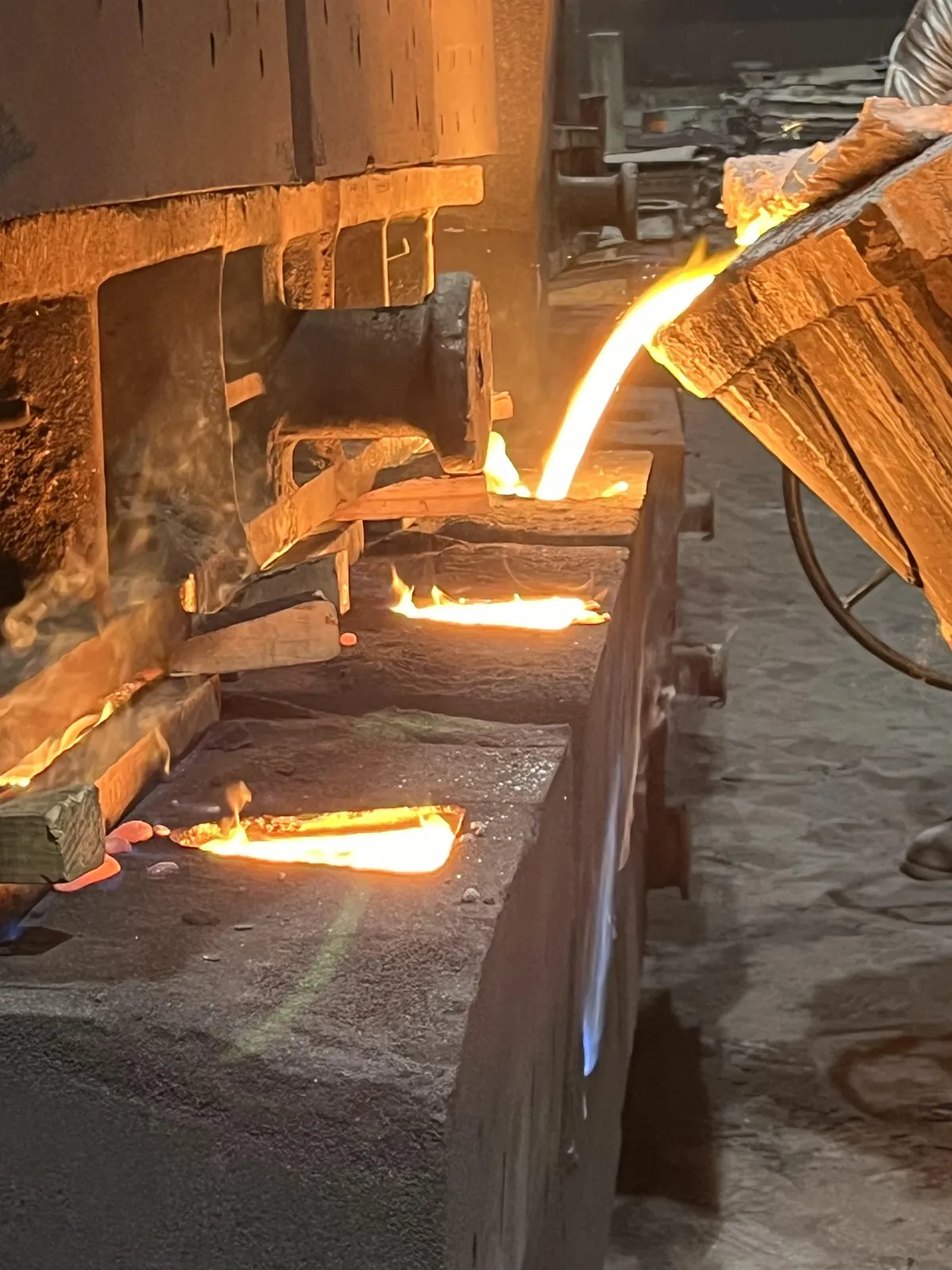 Engineer using CAD software for pattern design