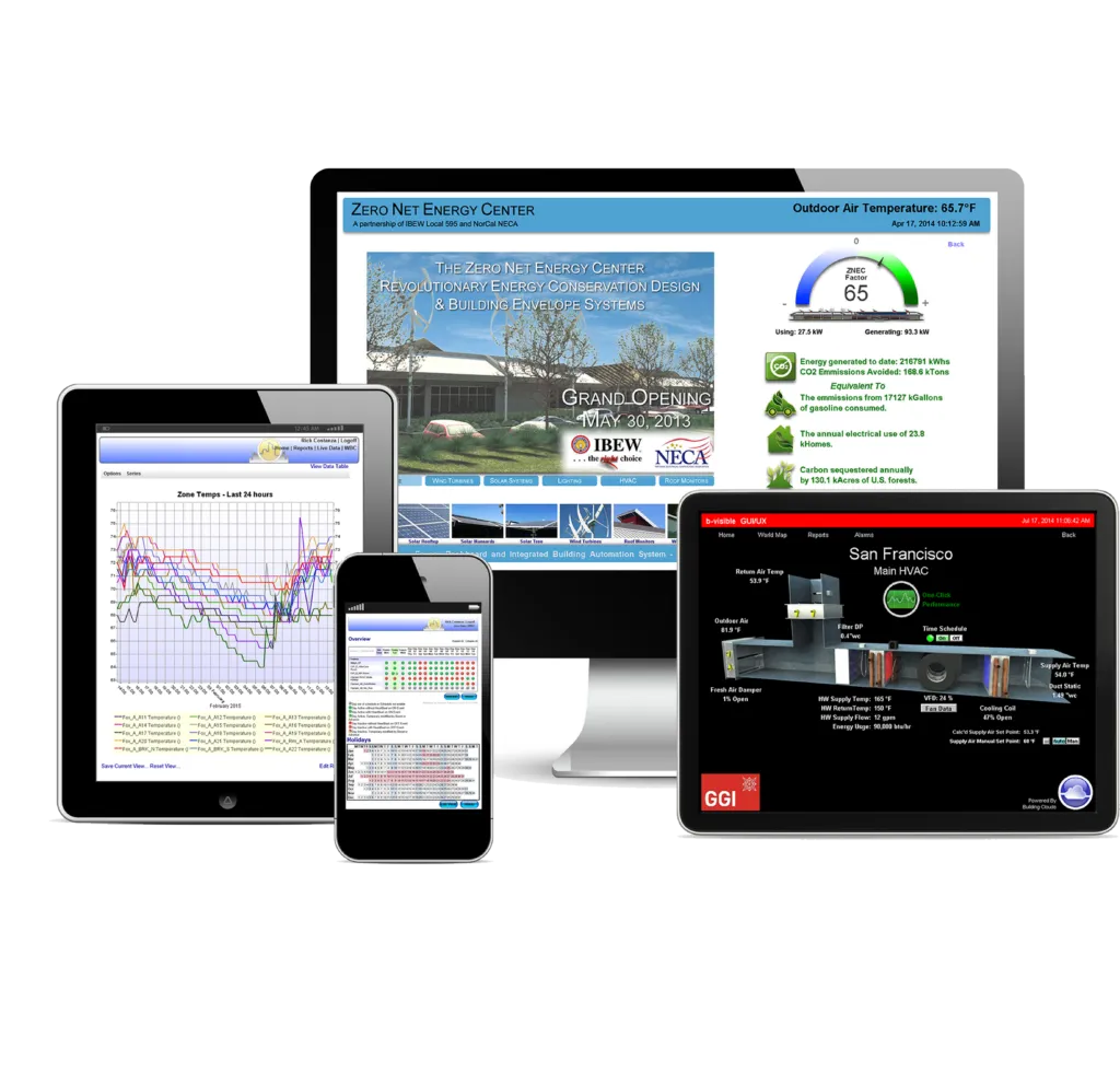 High-tech HVAC IoT sensor device product image