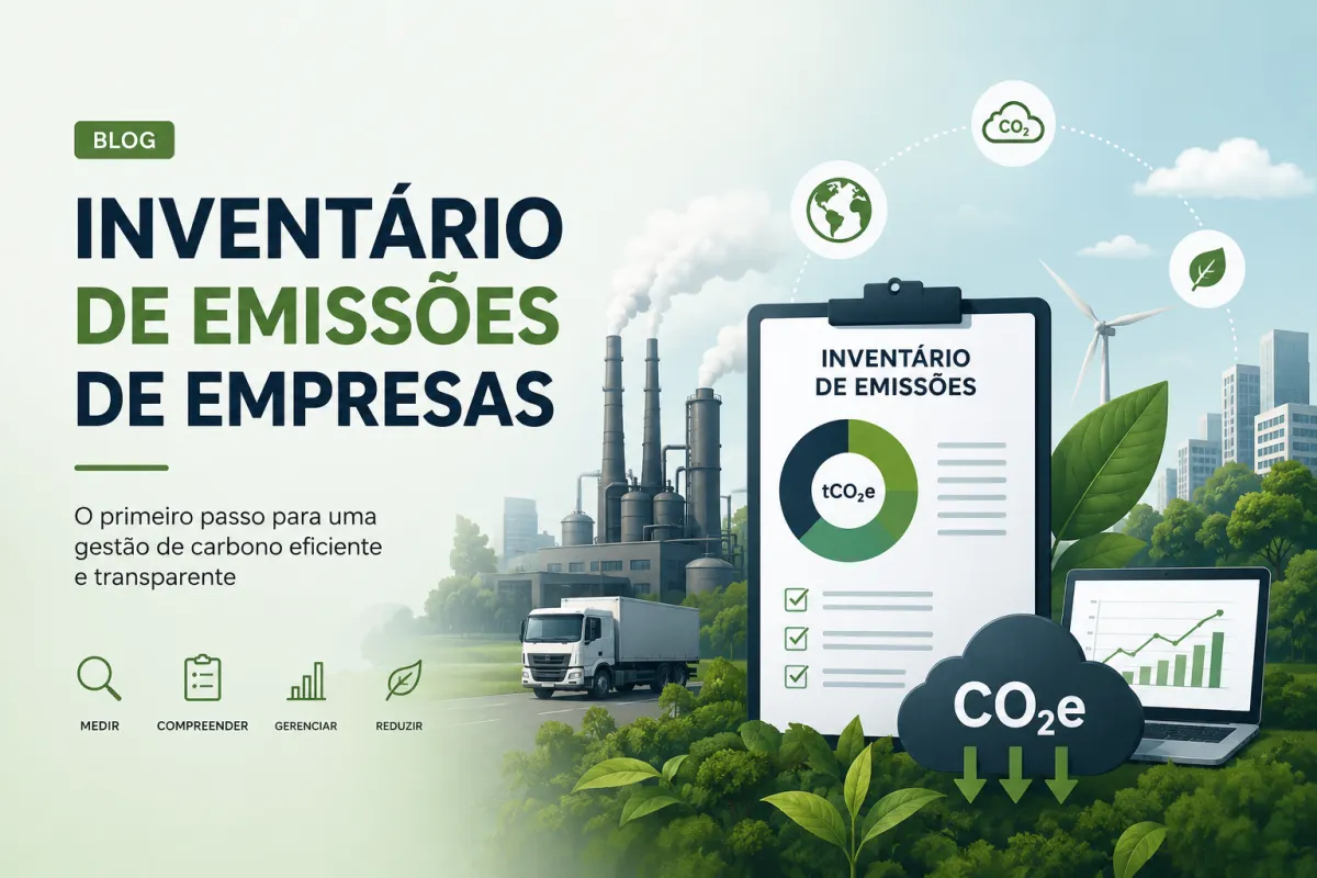 Inventário de Emissões: o que é e como sua empresa pode dar o primeiro passo