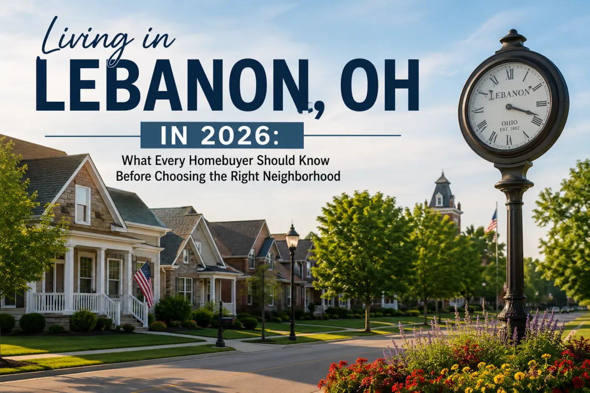 Living in Lebanon OH neighborhoods with local Realtor Deborah Harmer helping homebuyers choose the right community