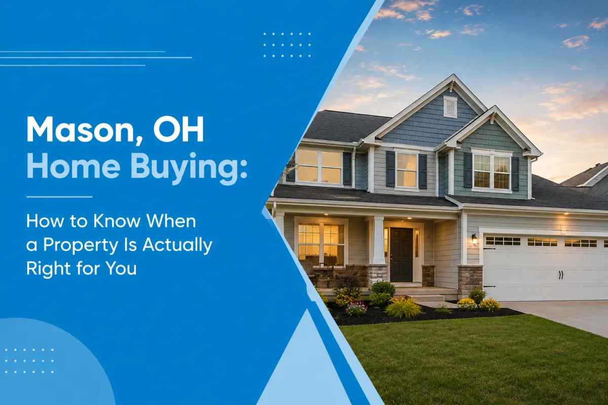 Mason OH home buying and finding the right property