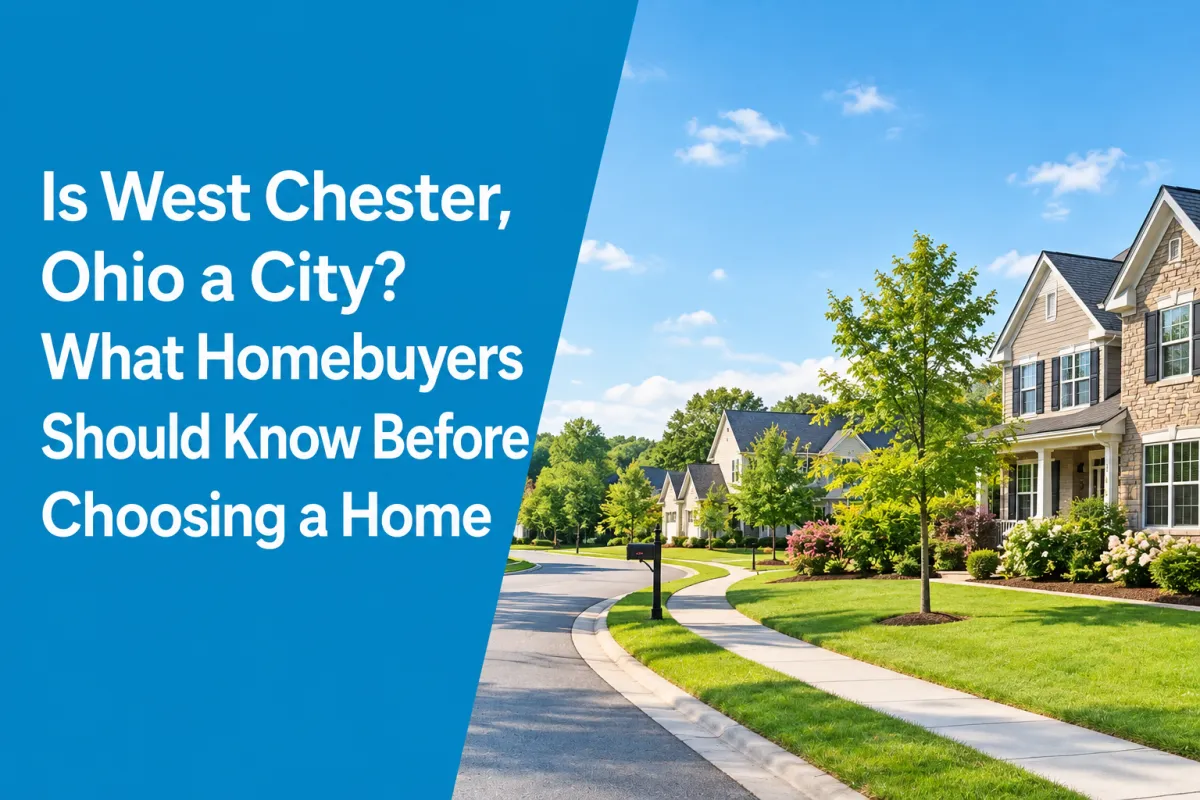 West Chester Ohio Township homes and residential neighborhood for homebuyers
