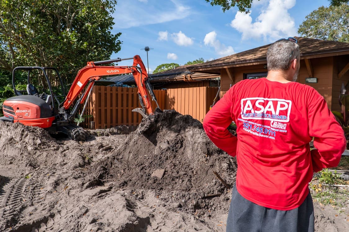 Drain Field Repair and Replacement in Brevard and Indian River County