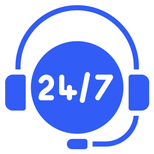Open 24/7.