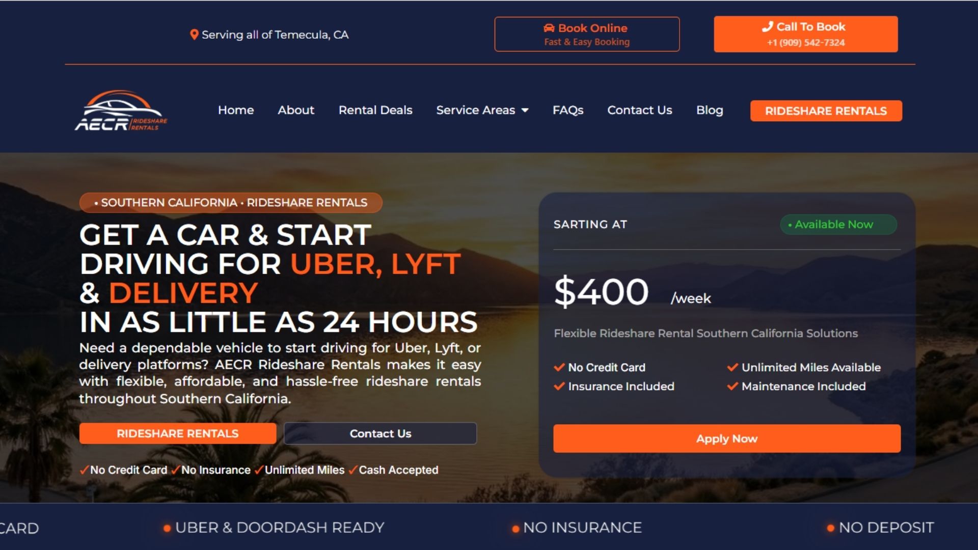 AECR Rideshare Rentals