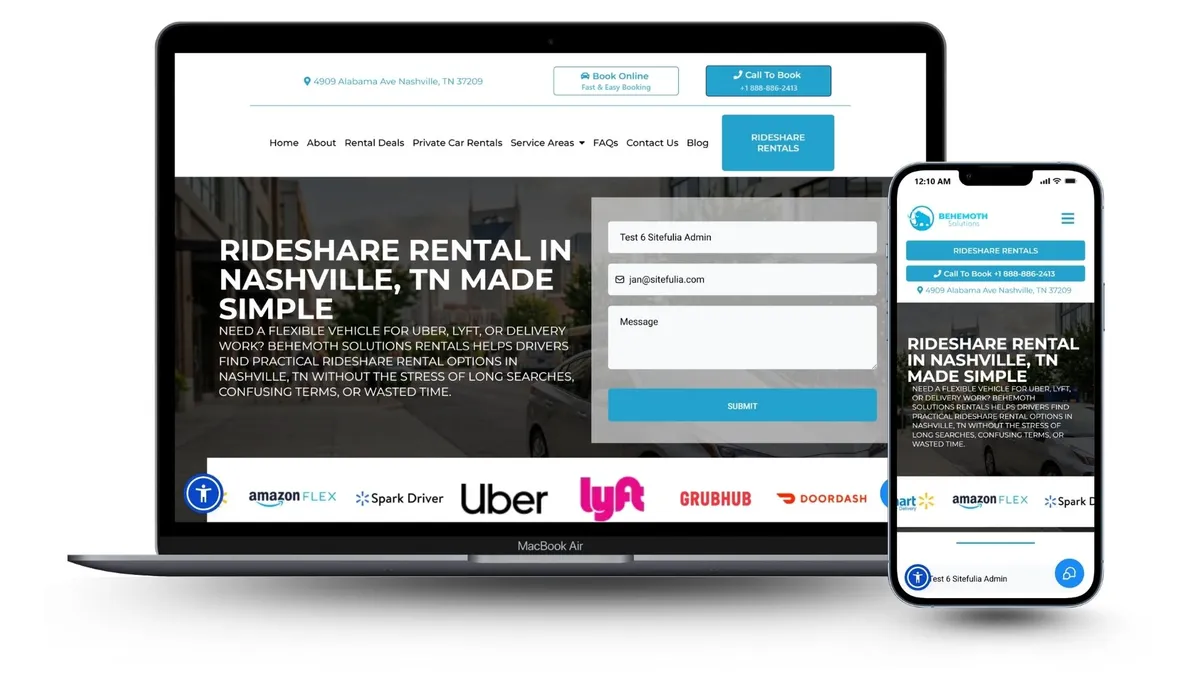 Rideshare Rentals Icon