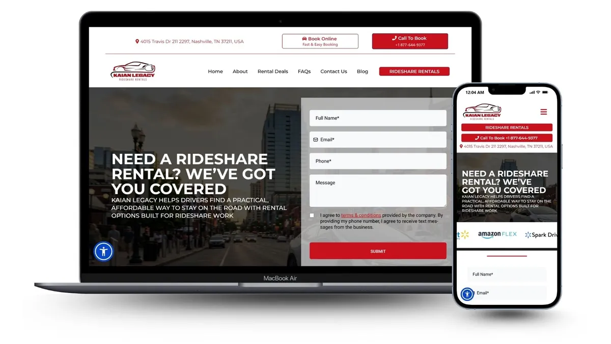 Rideshare Rentals Icon