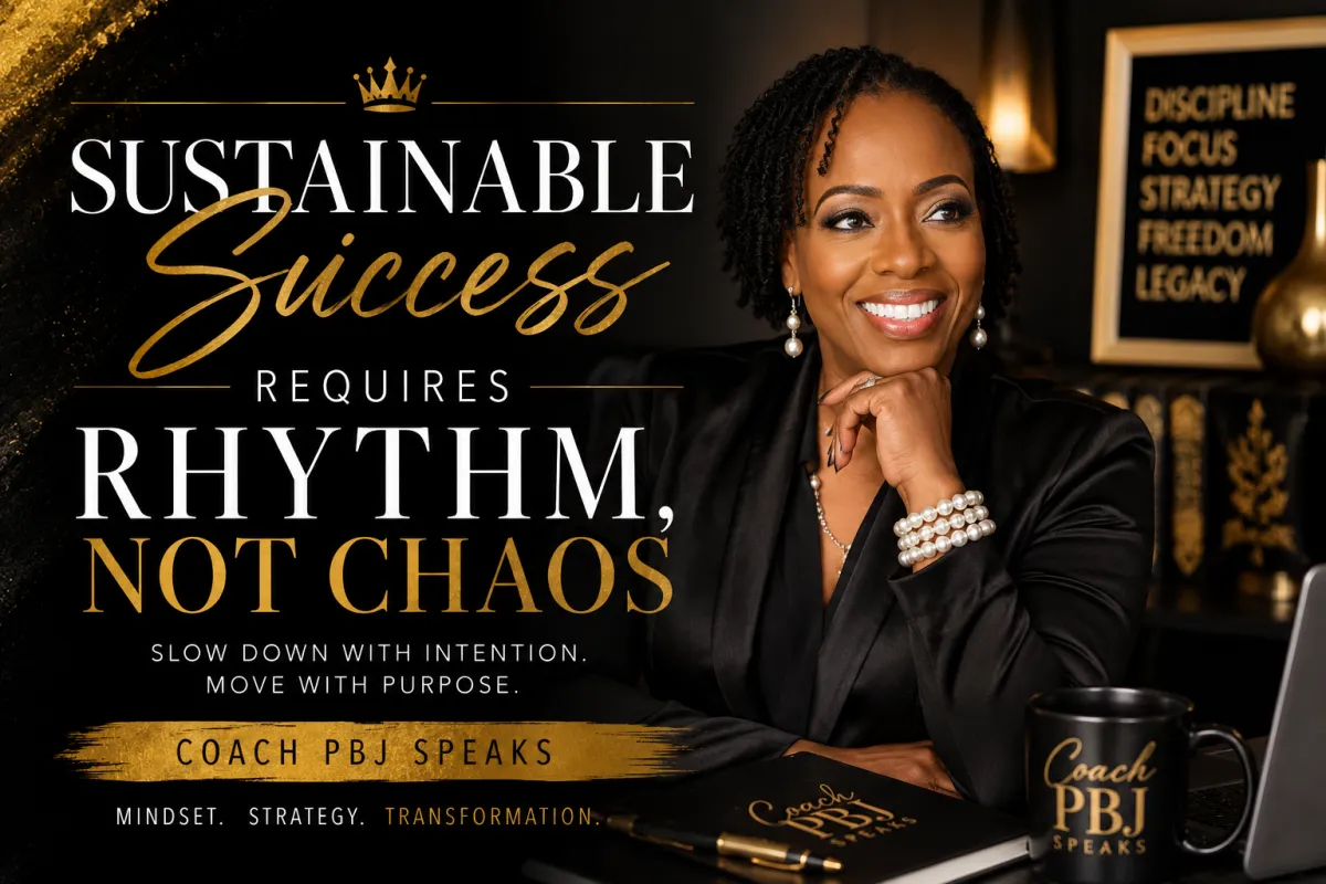 Sustainable Success Requires Rhythm, Not Chaos