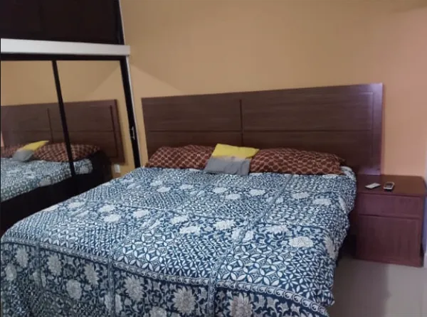 Habitación acogedora para renta vacacional en Tesoro Palmas