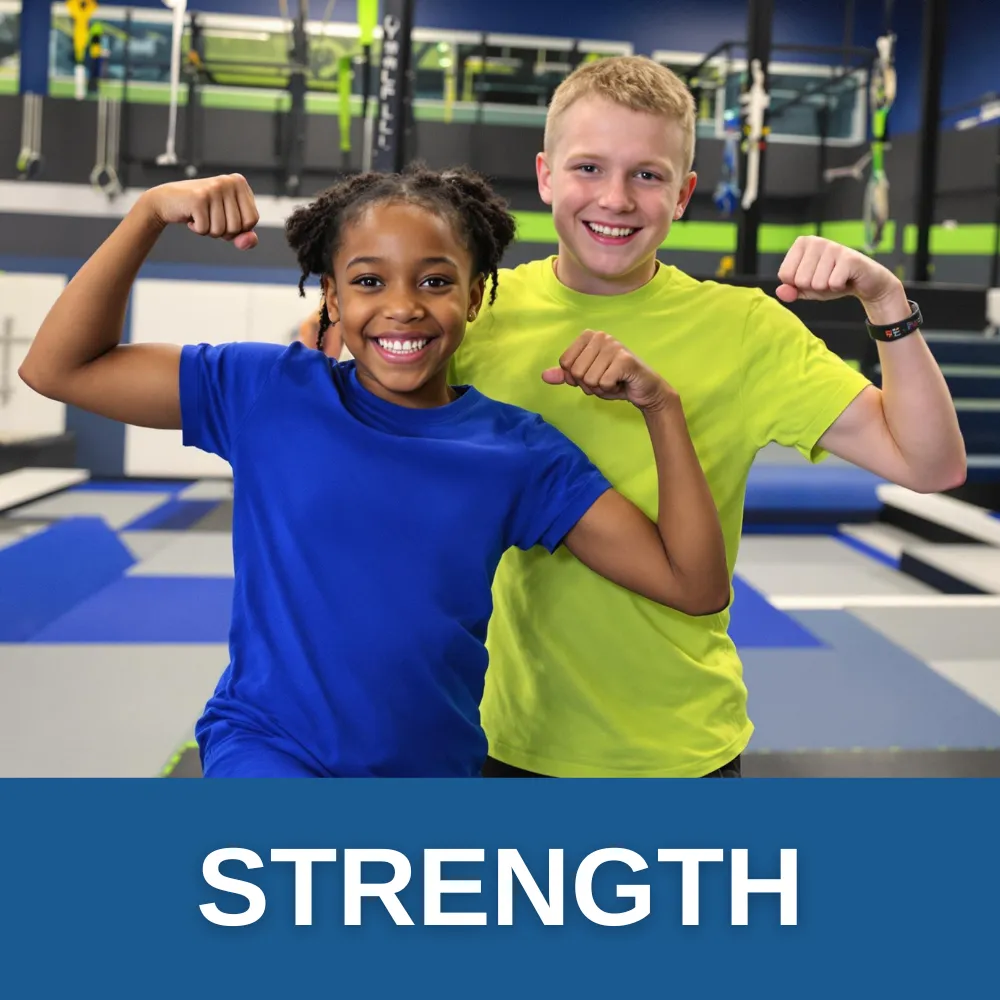 Parkour increases your child's strength!